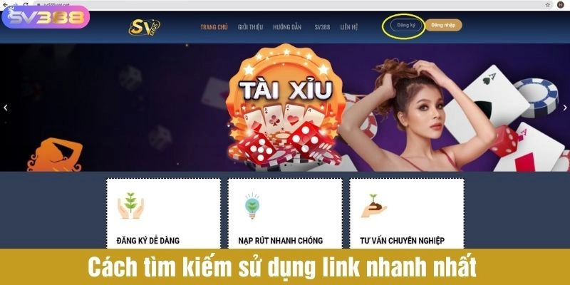 Cách tìm kiếm sử dụng link nhanh nhất 