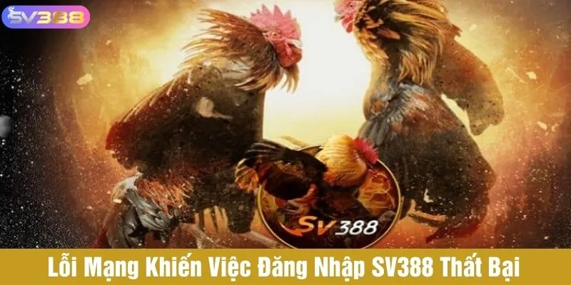 Lỗi kết nối mạng không khiến quá trình đăng nhập SV388 thất bại